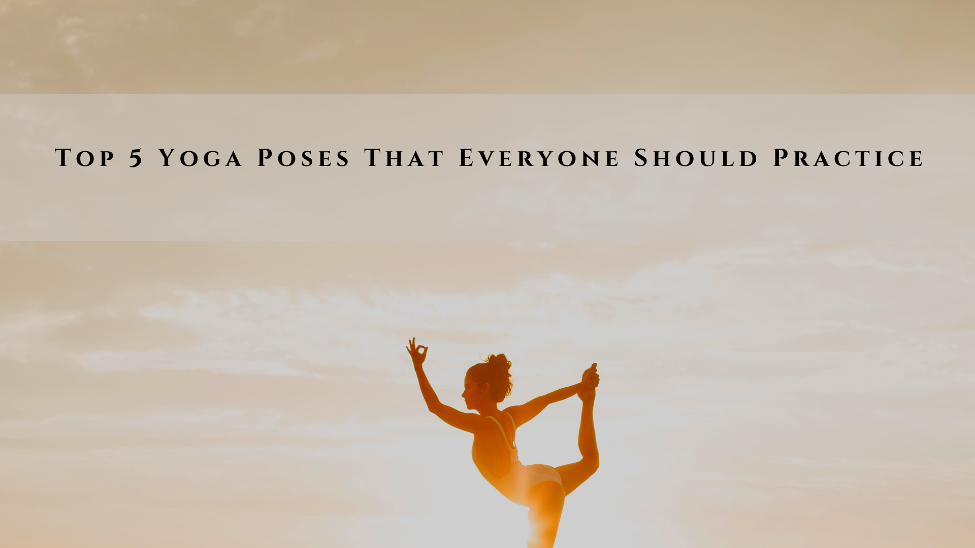 5 Daily Yoga Poses | Beginner Yoga | NAMASTSHAY